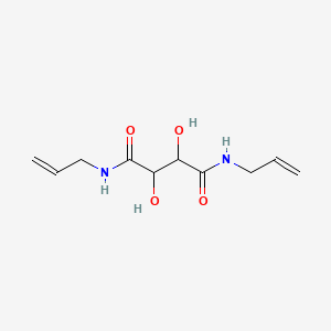 molecular formula C10H16N2O4 B1208046 N,N'-Diallyltartramide CAS No. 28843-34-7