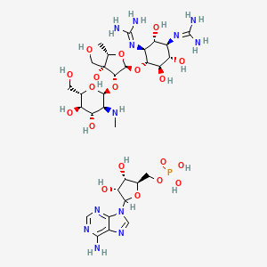molecular formula C31H55N12O19P B1208053 Dhs-amp CAS No. 95327-19-8