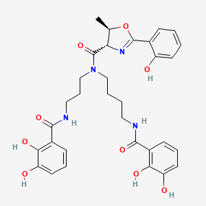 molecular formula C32H36N4O9 B1208057 Parabactin CAS No. 74149-70-5