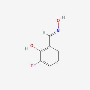molecular formula C7H6FNO2 B12080572 3-Fluoro-2-hydroxybenzaldehyde oxime 