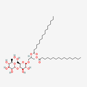 molecular formula C47H88O15 B1208059 Dipalmitoyl-diglu CAS No. 97276-49-8