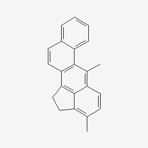 molecular formula C22H18 B1208063 3,6-Dimethylcholanthrene CAS No. 85923-37-1
