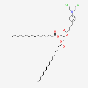 molecular formula C49H85Cl2NO6 B1208080 1,3-DP-Chlorambucil CAS No. 85763-07-1