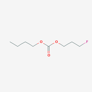 molecular formula C8H15FO3 B12080929 Butyl 3-fluoropropyl carbonate 