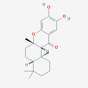 molecular formula C21H28O4 B1208098 15-Oxopuupehenol 