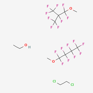 molecular formula C14H16Cl2F18O3 B12081027 Novec® HFE-71DA Engineered Fluid 