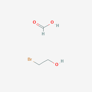molecular formula C3H7BrO3 B12081054 Ethanol, 2-bromo-, formate CAS No. 6065-67-4