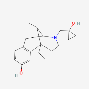 molecular formula C20H29NO2 B1208116 dl-Bremazocine CAS No. 83829-76-9