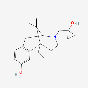 molecular formula C20H29NO2 B1208116 Bremazocine CAS No. 83829-76-9