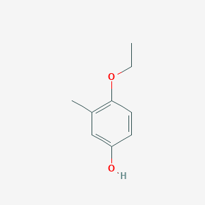 molecular formula C9H12O2 B12081227 4-Ethoxy-3-methylphenol 