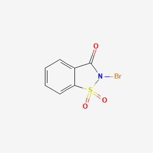 molecular formula C7H4BrNO3S B1208123 N-Bromosaccharin CAS No. 35812-01-2