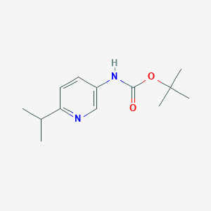 molecular formula C13H20N2O2 B12081318 tert-Butyl (6-isopropylpyridin-3-yl)carbamate CAS No. 886214-82-0