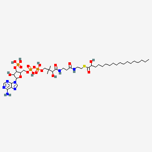molecular formula C39H70N7O18P3S B12081381 (2S)-2-hydroxyoctadecanoyl-CoA 