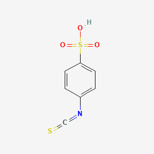 molecular formula C7H5NO3S2 B1208139 4-Sulfophenyl isothiocyanate CAS No. 7216-63-9