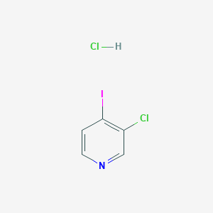 molecular formula C5H4Cl2IN B12081664 3-Chloro-4-iodopyridine hydrochloride CAS No. 1923238-81-6