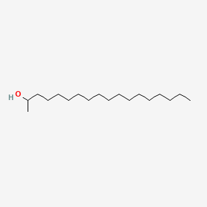 molecular formula C18H38O B1208168 2-十八烷醇 CAS No. 593-32-8