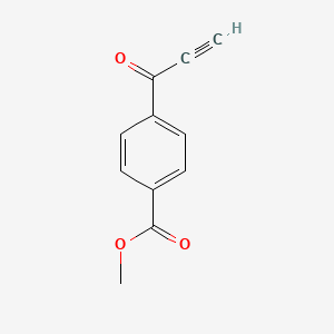 molecular formula C11H8O3 B12081741 Methyl 4-propioloylbenzoate 