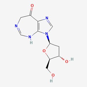 molecular formula C11H14N4O4 B1208182 8-Oxodeoxycoformycin 