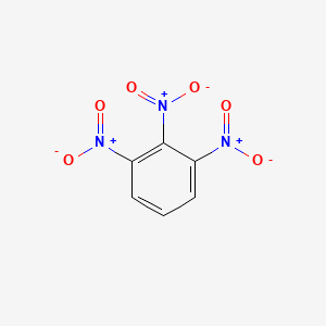 molecular formula C6H3N3O6 B1208184 1,2,3-Trinitrobenzene CAS No. 603-13-4