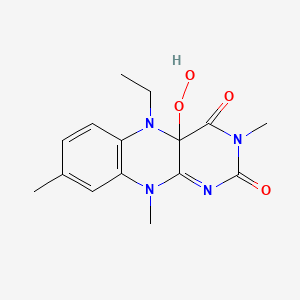 molecular formula C15H18N4O4 B1208186 Fletooh CAS No. 94099-56-6