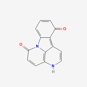 molecular formula C14H8N2O2 B1208191 Amalorin CAS No. 75969-83-4