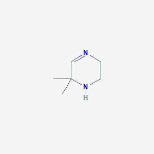 molecular formula C6H12N2 B12081999 2,2-Dimethyl-1,2,5,6-tetrahydropyrazine 