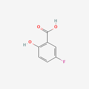 molecular formula C7H5FO3 B1208207 5-Fluorosalicylic acid CAS No. 345-16-4