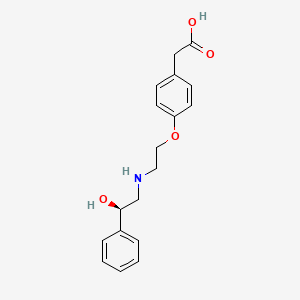 molecular formula C18H21NO4 B1208209 Talibegron CAS No. 146376-58-1