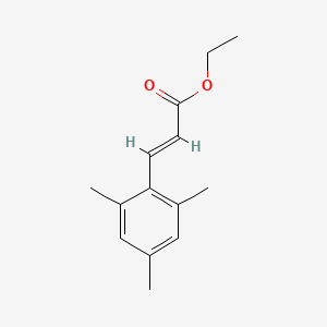 molecular formula C14H18O2 B12082102 2-Propenoic acid, 3-(2,4,6-trimethylphenyl)-, ethyl ester, (2E)- 