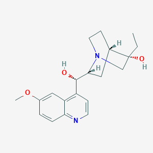 molecular formula C20H26N2O3 B1208211 3-Hydroxyhydroquinidine CAS No. 85405-59-0