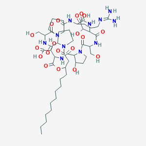 molecular formula C49H79N11O19 B1208212 Empedopeptin CAS No. 87551-98-2