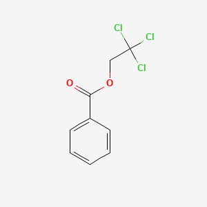 molecular formula C9H7Cl3O2 B12082259 2,2,2-Trichloroethyl benzoate 