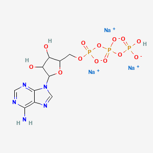molecular formula C10H13N5Na3O13P3 B12082269 Adenosine 5'-triphosphate trisodium salt 
