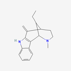 molecular formula C18H22N2 B1208228 Uleine 