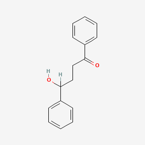 molecular formula C16H16O2 B1208246 4-Hydroxy-4-phenylbutyrophenone CAS No. 7472-58-4