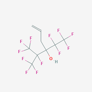 molecular formula C9H6F12O B12082544 3-Allyl perfluoro(2-methylpentan-3-ol) 