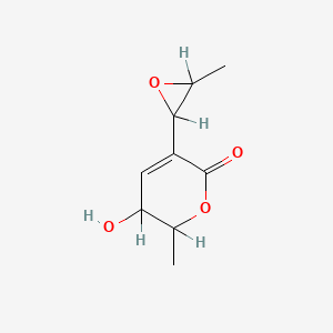 molecular formula C9H12O4 B1208259 Aspyrone CAS No. 84276-21-1