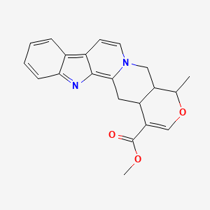 molecular formula C21H20N2O3 B1208265 Serpentine 
