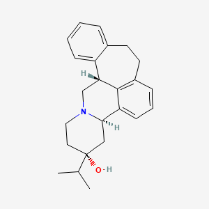 molecular formula C24H29NO B1208269 Dexclamol CAS No. 52340-25-7