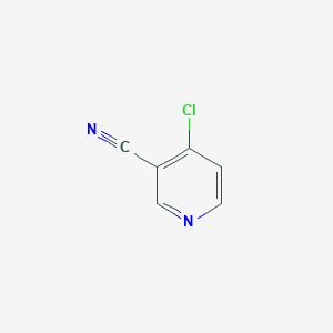 molecular formula C6H3ClN2 B120827 4-氯-3-氰基吡啶 CAS No. 89284-61-7