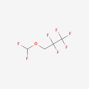 molecular formula C4H3F7O B1208271 Difluoromethyl 2,2,3,3,3-pentafluoropropyl ether CAS No. 56860-81-2