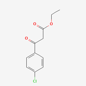 molecular formula C11H11ClO3 B1208280 3-(4-氯苯基)-3-氧代丙酸乙酯 CAS No. 2881-63-2
