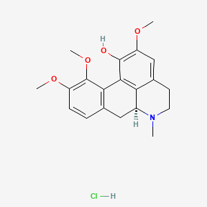 1-Hydroxy-2,10,11-trimethoxyaporphine hydrochloride