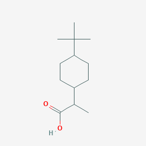 molecular formula C13H24O2 B12082904 2-(4-Tert-butylcyclohexyl)propanoic acid 