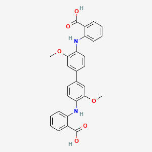 molecular formula C28H24N2O6 B1208295 Redoxal CAS No. 52962-95-5
