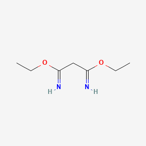 molecular formula C7H14N2O2 B1208296 Diethyl malonimidate 