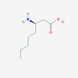 molecular formula C8H17NO2 B12082962 (R)-3-Aminooctanoic acid CAS No. 131347-77-8