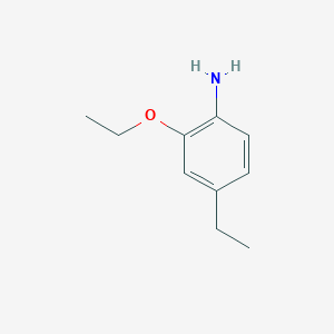 molecular formula C10H15NO B12082974 2-Ethoxy-4-ethylaniline 