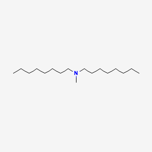 molecular formula C17H37N B1208299 N-Methyldioctylamine CAS No. 4455-26-9