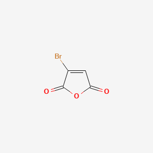 molecular formula C4HBrO3 B1208300 Bromomaleic anhydride CAS No. 5926-51-2
